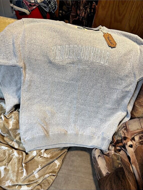New York Popular Hendersonville Nantucket Soft Fleece Sweatshirt Gray 2XL